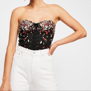 Red Hot Summer Corset Top